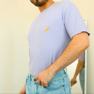 Orange slice embroidered shirt